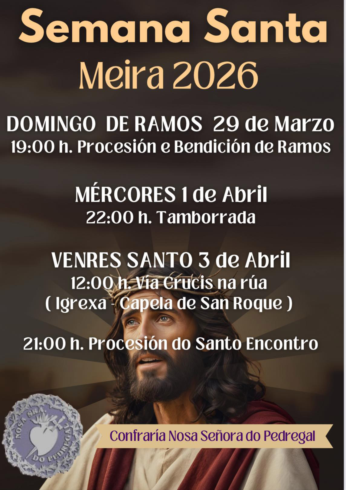Semana Santa en Meira 2026 Meira